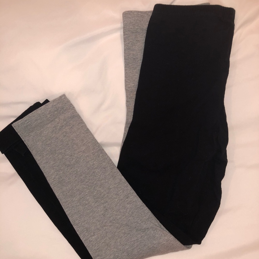 Black and grey leggings bundle!